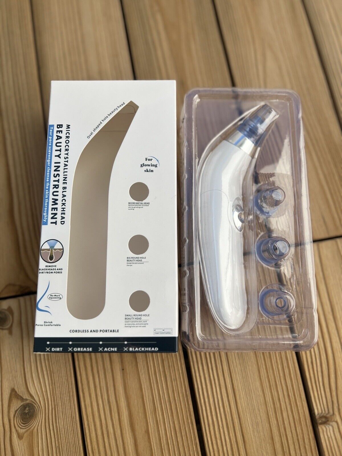 Elektrisch Mitesser Entferner Porenreiniger Black Head Vakuum Sauger