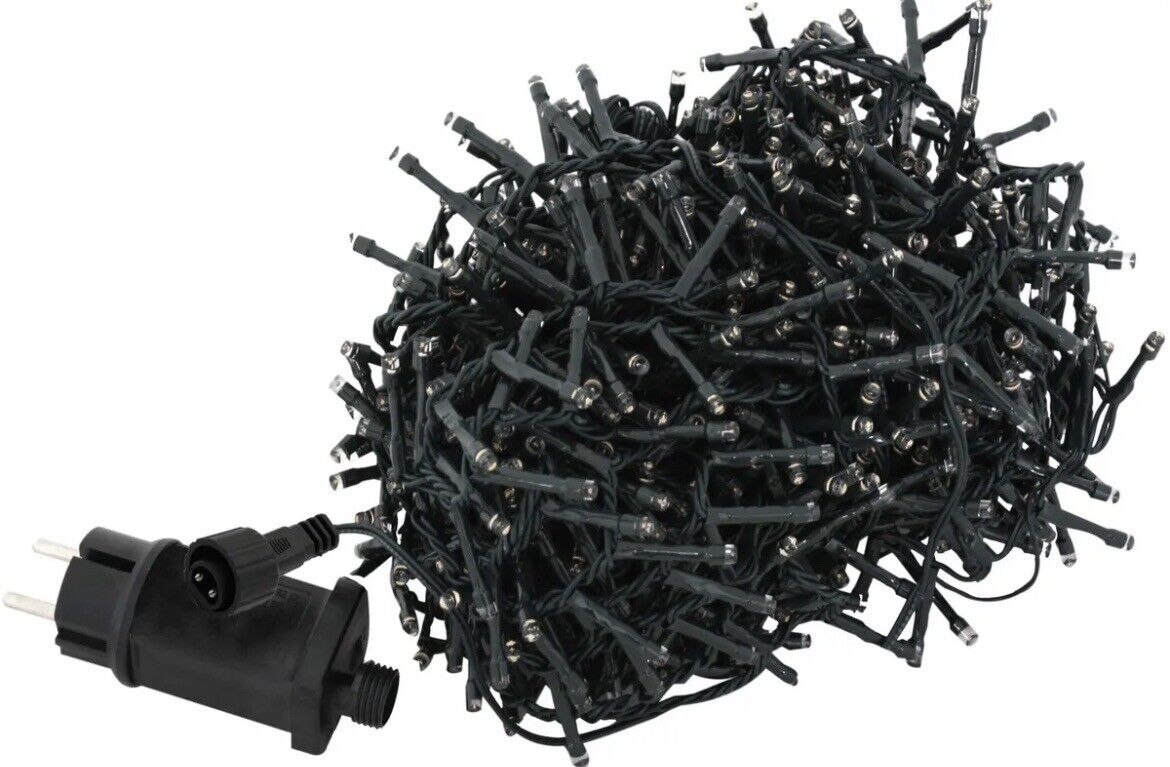 Lichterkette Cluster Beleuchtung 480LED warmweiss Innen Außen NEU+TÜV