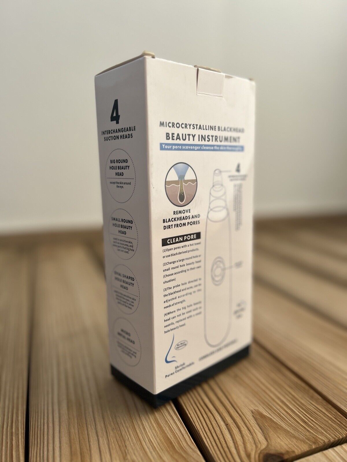 Elektrisch Mitesser Entferner Porenreiniger Black Head Vakuum Sauger