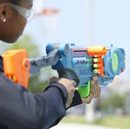 Hasbro Nerf Elite 2.0 Flipshots Flip-16 inkl. Darts in blau