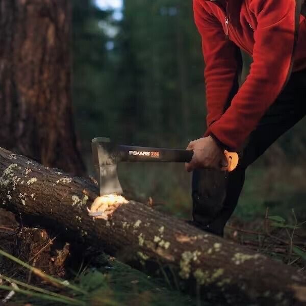 Fiskars Universalaxt X15, Spaltaxt, 1520g, Länge: 60 cm, BRANDNEU