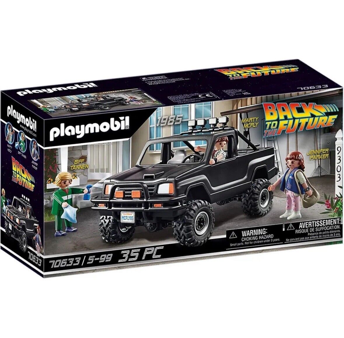 Back To The Future 70633 Martys PickUp Truck Zurück In Die Zukunft Playmobil