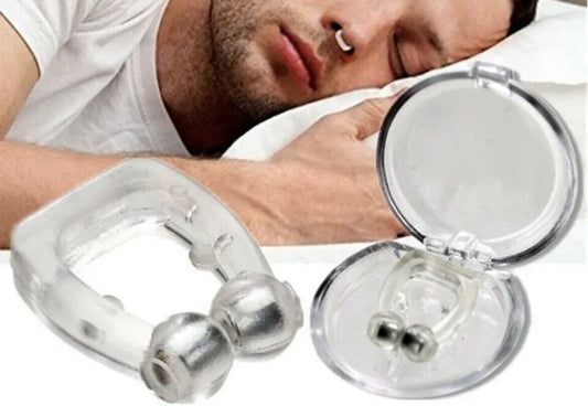 Schnarch Stopper Magnet Nasenclip Schnarchen 