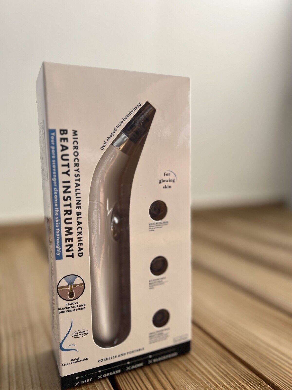 Elektrisch Mitesser Entferner Porenreiniger Black Head Vakuum Sauger