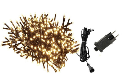 Lichterkette Cluster Beleuchtung 480LED warmweiss Innen Außen NEU+TÜV
